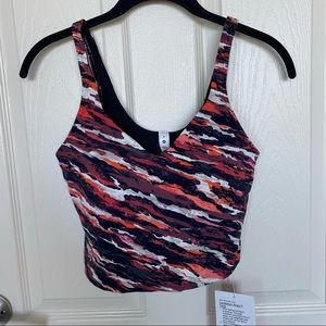 Lululemon Lunar New Year Align Tank Top Tiger Tide Smoky Red Multi BNWT Size 6